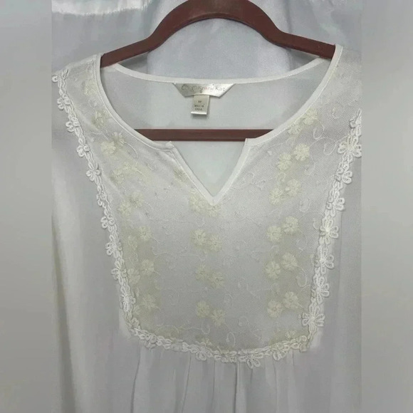 Krazy Kat sheer boho style long sleeve blouse - Picture 3 of 5